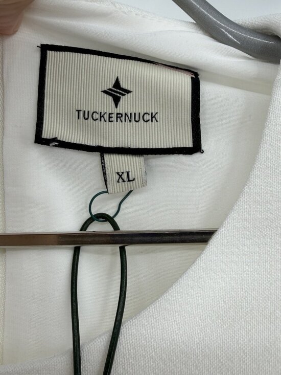 Tuckernuck White Pierce Dress size XL Women's Drop Waist Mini NWT - Picture 3 of 6